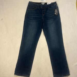 Dark denim straigt leg jeans